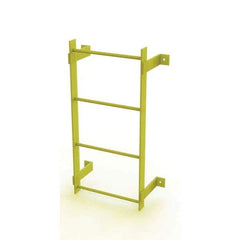 TRI-ARC - Rolling & Wall Mounted Ladders & Platforms Type: Fixed Ladder Style: Safety Cage - Exact Industrial Supply