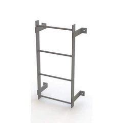 TRI-ARC - Rolling & Wall Mounted Ladders & Platforms Type: Fixed Ladder Style: Safety Cage - Exact Industrial Supply