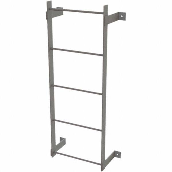 TRI-ARC - Rolling & Wall Mounted Ladders & Platforms Type: Fixed Ladder Style: Safety Cage - Exact Industrial Supply