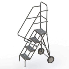 TRI-ARC - Rolling & Wall Mounted Ladders & Platforms Type: Rolling Style: Rolling Platform Ladder - Exact Industrial Supply
