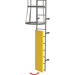 TRI-ARC - Ladder Accessories Type: Door For Use With: Tri-Arc Fixed Yellow Steel Ladders - Exact Industrial Supply