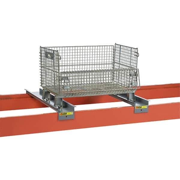 Little Giant - 7-1/2" Wide, 1-1/2 High, Open Shelving Accessory/Component - 48" Long - Exact Industrial Supply