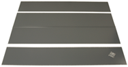36 x 24 x 85'' - Steel Panel Kit for UltraCap Shelving Starter Unit (Gray) - Exact Industrial Supply