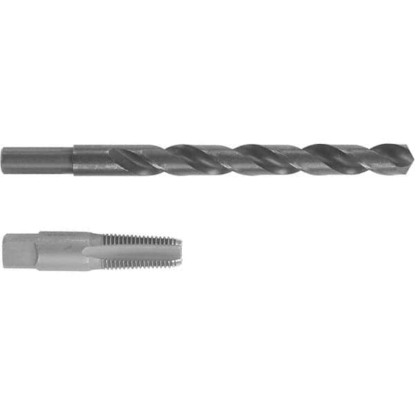 Bosch - Tap & Drill Sets Minimum Tap Thread Size (Inch): 1/4-18 Maximum Tap Thread Size (Inch): 1/4-18 - Exact Industrial Supply