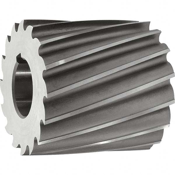 Keo - 4" Cut Diam x 4" Cut Width High Speed Steel Plain Milling Cutter - Exact Industrial Supply