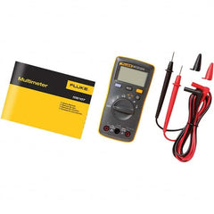 Fluke - Multimeters Multimeter Type: Digital Measures: Capacitance; Diode Test; Resistance; Voltage - Exact Industrial Supply