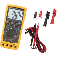 Fluke - Multimeters Multimeter Type: Digital Measures: Continuity; Diode Test; Frequency; Resistance; Voltage - Exact Industrial Supply