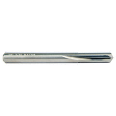 3 mm Dia. × 3 mm Shank × 16 mm Flute Length × 38 mm OAL, 3xD, 2xD Flute, Solid Carbide Drill - Exact Industrial Supply