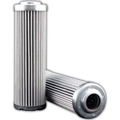 Replacement/Interchange Hydraulic Filter Element: Microglass, 10  µ