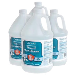 Clean All - Hand Sanitizers; Form: Liquid ; Container Type: Bottle ; Alcohol-Free: No ; Container Size: 1 Gal. - Exact Industrial Supply
