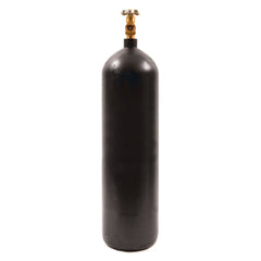 Made in USA - Oxygen/Acetylene Torch Accessories; Type: Nitrogen Tank ; Gas Type: Nitrogen ; Diameter (Inch): 7 ; Container Size: 60 Cu. Ft. ; CGA Inlet Connection: 580 ; Color: Black - Exact Industrial Supply