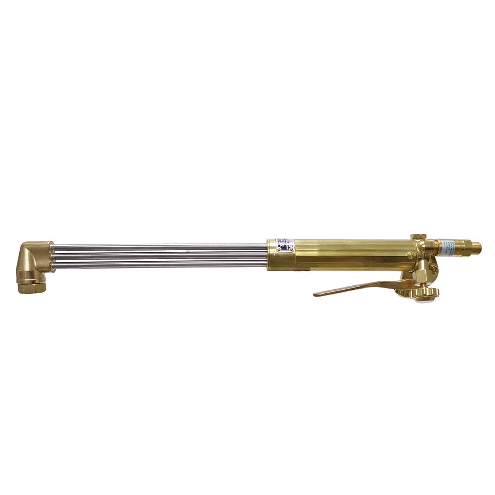 Made in USA - Oxygen/Acetylene Torches & Handles; Type: Cutting Torch ; Maximum Cutting: 12 ; Length (Inch): 19-3/4 ; Minimum Cutting: 1/16 (Inch); PSC Code: 3433 - Exact Industrial Supply