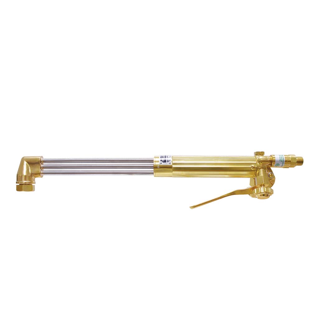 Made in USA - Oxygen/Acetylene Torches & Handles; Type: Cutting Torch ; Maximum Cutting: 12 ; Length (Inch): 2-7/8 ; Minimum Cutting: 1/16 (Inch); PSC Code: 3433 - Exact Industrial Supply