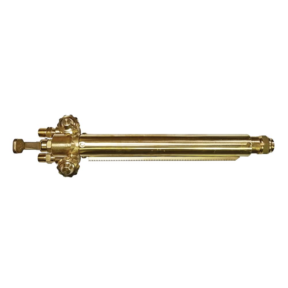 Made in USA - Oxygen/Acetylene Torches & Handles; Type: Tube Mix Machine Cutting Torch ; Maximum Cutting: 8 ; Length (Inch): 15-3/4 ; Minimum Cutting: 1/16 (Inch); PSC Code: 3433 - Exact Industrial Supply