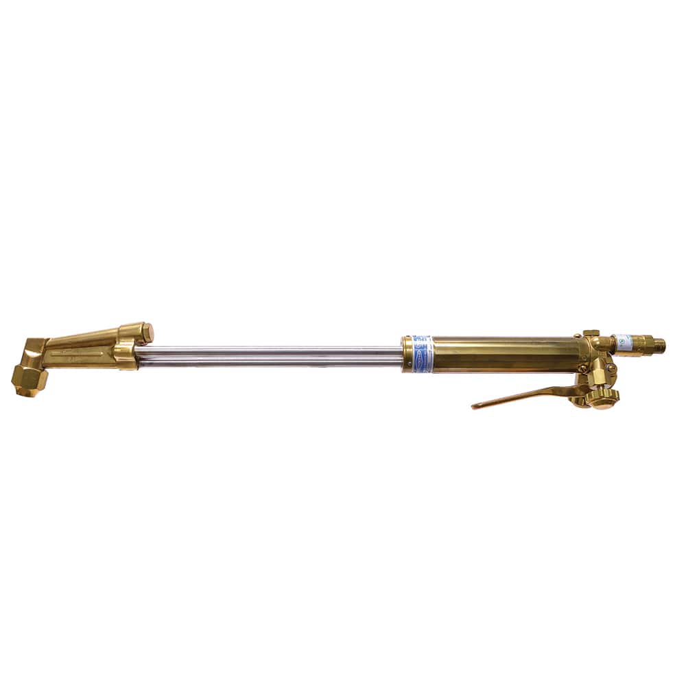 Made in USA - Oxygen/Acetylene Torches & Handles; Type: Hand Cutting Torch ; Maximum Cutting: 12 ; Length (Inch): 23-5/8 ; Minimum Cutting: 1/16 (Inch); PSC Code: 3433 - Exact Industrial Supply