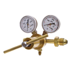 Made in USA - Welding Regulators; Gas Type: Nitrogen ; CGA Inlet Connection: 580 ; Fitting Type: Female ; Maximum Pressure (psi): 4000.00 ; Thread Size: NPT ; Rotation: Clockwise - Exact Industrial Supply