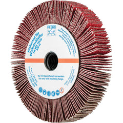 PFERD - Unmounted Flap Wheels; Abrasive Type: Coated ; Outside Diameter (Inch): 4-1/2 ; Face Width (Inch): 5/8 ; Center Hole Size (Inch): 5/8 ; Center Hole Thread Size: 5/8-11 ; Abrasive Material: Ceramic Oxide - Exact Industrial Supply