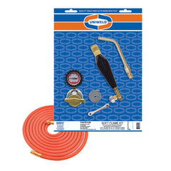 Made in USA - Propane & MAPP Torch Kits; Type: Air/Acetylene ; Fuel Type: Acetylene ; Contents: Welding Handle TH3; Fuel Gas Regulator RMC; Acetylene Tip S23 ; Contents: Welding Handle TH3; Fuel Gas Regulator RMC; Acetylene Tip S23 ; Tip Number: S23 ; PS - Exact Industrial Supply
