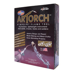 Made in USA - Oxygen/Acetylene Torch Kits; Type: Torch ; Maximum Heating Capacity: 1750F ; Contents: Jewelers Mini Torch JMT100; Curved Tips #3, #4, #5, #6, #7; Hose ARTH6B; Display Bo ; Contents: Jewelers Mini Torch JMT100; Curved Tips #3, #4, #5, #6, # - Exact Industrial Supply