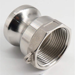 Guardian Worldwide - Suction & Discharge Hose Couplings; Type: A Type Quick Coupling ; Coupling Descriptor: Type A ; Coupler Size: 6 (Inch); Thread Size: 6 ; Material: 316 Stainless Steel ; Style: A - Exact Industrial Supply