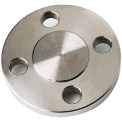 Guardian Worldwide - Stainless Steel Pipe Flanges; Style: Blind ; Pipe Size: 3 (Inch); Outside Diameter (Inch): 7-1/2 ; Material Grade: 316 ; Distance Across Bolt Hole Centers: 6 (Inch); Number of Bolt Holes: 4.000 - Exact Industrial Supply