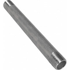 Guardian Worldwide - Stainless Steel Pipe Nipples & Pipe; Style: Threaded ; Pipe Size: 4 (Inch); Length (Inch): 18 ; Material Grade: 304/304L ; Schedule: 40 - Exact Industrial Supply