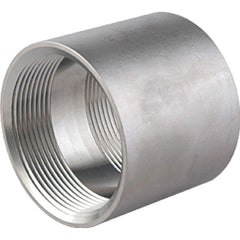 Guardian Worldwide - Stainless Steel Pipe Fittings; Type: Full Coupling ; Fitting Size: 4 ; End Connections: FNPT x FNPT ; Material Grade: 316 ; Pressure Rating (psi): 150 ; Length (Inch): 3.68 - Exact Industrial Supply
