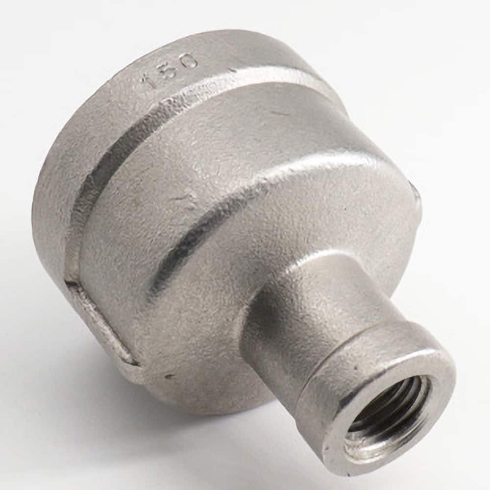Guardian Worldwide - Stainless Steel Pipe Fittings; Type: Reducing Coupling ; Fitting Size: 4 x 3 ; End Connections: FNPT x FNPT ; Material Grade: 304 ; Pressure Rating (psi): 150 ; Length (Inch): 3.81 - Exact Industrial Supply