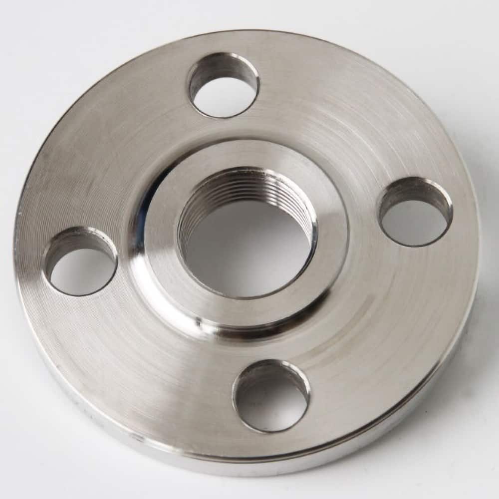 Guardian Worldwide - Stainless Steel Pipe Flanges; Style: Threaded ; Pipe Size: 2 (Inch); Outside Diameter (Inch): 6 ; Material Grade: 304 ; Distance Across Bolt Hole Centers: 4-3/4 (Inch); Number of Bolt Holes: 4.000 - Exact Industrial Supply