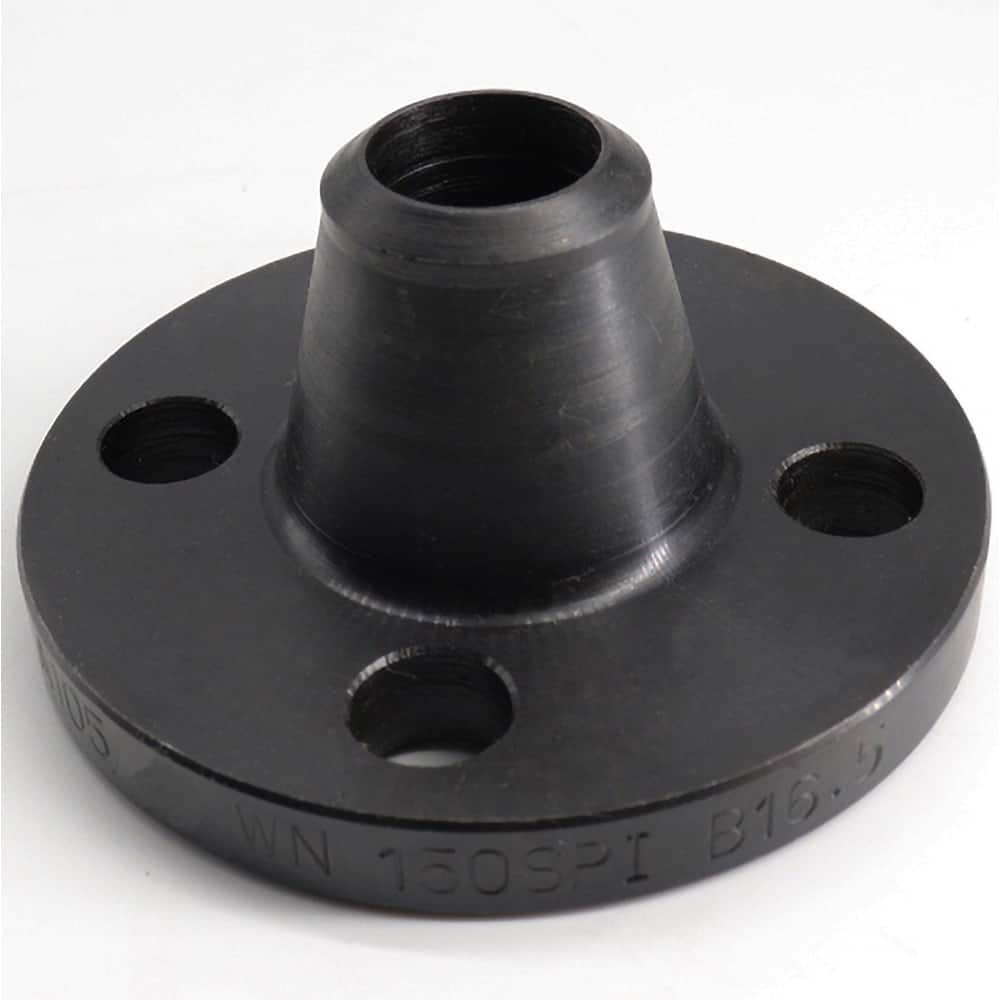 Guardian Worldwide - Stainless Steel Pipe Flanges; Style: Weld Neck ; Pipe Size: 2-1/2 (Inch); Outside Diameter (Inch): 7 ; Material Grade: Carbon Steel ; Distance Across Bolt Hole Centers: 5-1/2 (Inch); Number of Bolt Holes: 4.000 - Exact Industrial Supply