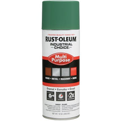 1600 Multi-Purpose Machinery Green Spray Paint - Exact Industrial Supply