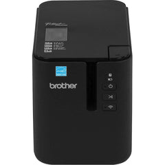 Brother - Electronic Label Makers; Type: Desktop Label Printer ; Power Source: 24V DC 2.65A Auto Ranging Power Supply; Rechargeable Battery ; Resolution: 360 ; Contents: Label Printer; 8 m Tape (TZeS251); USB Cable; AC Adapter (AD-9100ESA); Power Cable; - Exact Industrial Supply