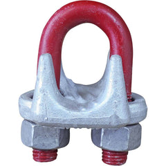 Crosby - Wire Rope Hardware & Accessories; Type: Fist Grip Clip ; For Rope Diameter: 1-1/8 (Inch); Type: Fist Grip Clip