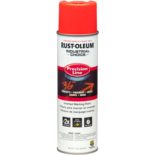 M1600/M1800 Fluorescent Red-Orange Spray Paint - Exact Industrial Supply