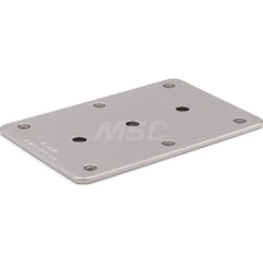 Linear Motion Systems; Type: Mounting Plate; Overall Width (mm): 65.0000; Overall Length (mm): 100.0000; Bolt Hole Spacing: 28.0000; Distance Between Mounting Holes: 1-37/64; Center to Center: 28.0000; Height (mm): 3.0000