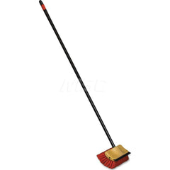 O-Cedar Bi-Level Floor Scrub Brush with Squeegee, 1 ea, 6/CT