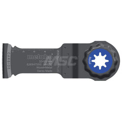 Rotary & Multi-Tool Accessories; Accessory Type: Oscillating Saw Blade; For Use With: Metabo MT 18 LTX BL QSL; Material: Carbide; Application: Plunge cuts in in Epoxy, GFK, CFK, Drywall/Plasterboard, Cement Board, Fiberboard, Fiber-Reinforced Plastic, Har