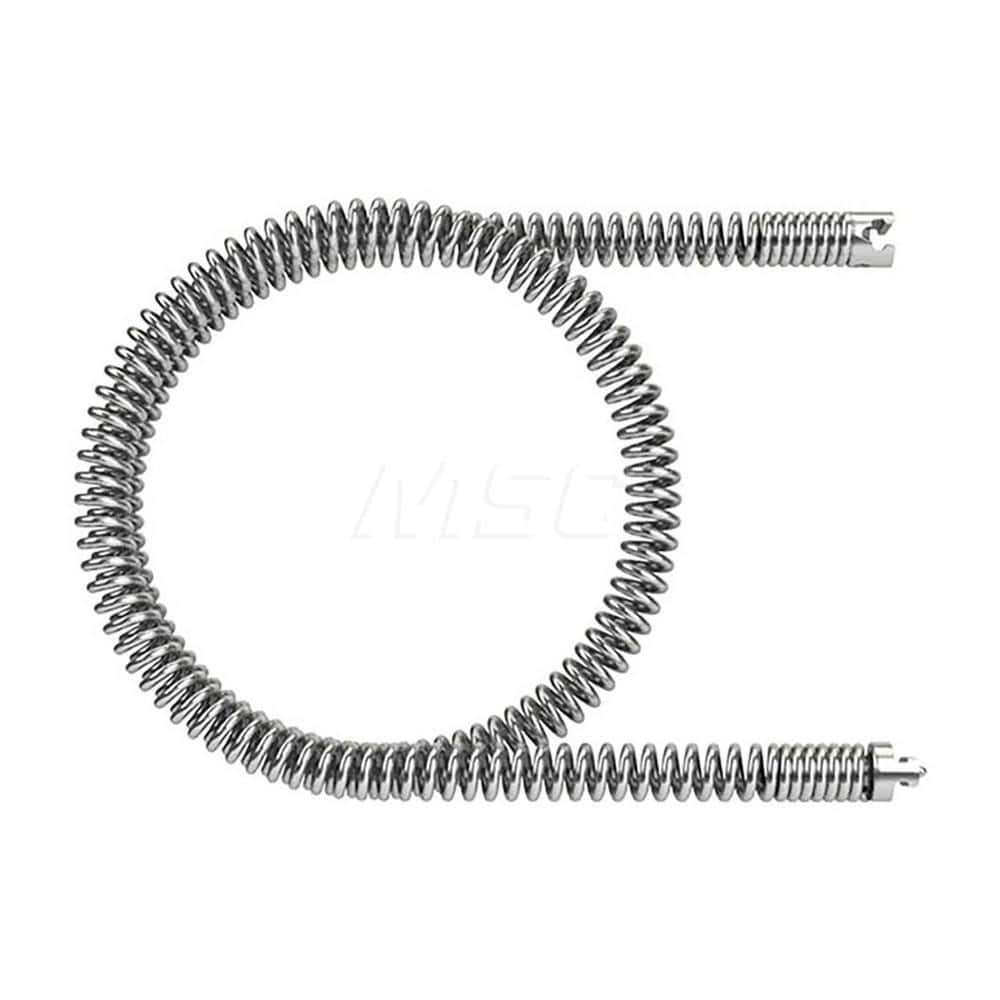 Drain Cleaning Machine Cables; Length (Feet): 7.5; Diameter (Inch): 5/8; For Use With Machines: Milwaukee Drain Cleaning Tools; Cable Type: Sectional; For Minimum Pipe Size: 1.25; For Maximum Pipe Size: 2