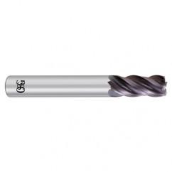 1 x 1 x 1-1/2 x 4 4Fl .125 C/R Carbide End Mill - EXO - Exact Industrial Supply