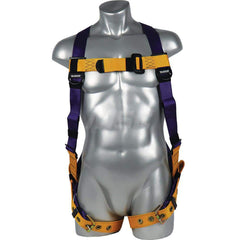 Fall Protection Harnesses: 310 Lb, Construction Style, Size Universal, For Construction, Back