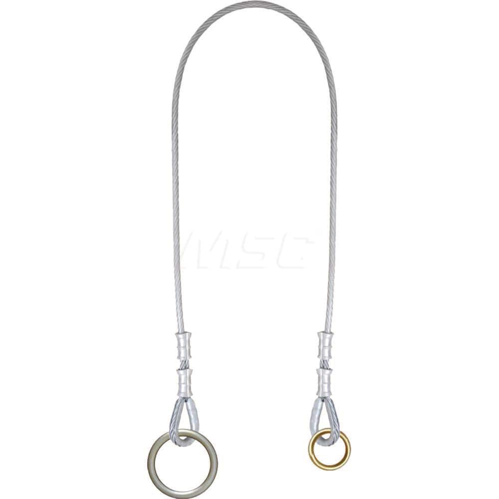 Anchors, Grips & Straps; Product Type: Anchor Sling; Material: Vinyl Coated Galvanized Steel Cable; Material: Vinyl Coated Galvanized Steel Cable; Overall Length: 4.00; Length (Feet): 4.00