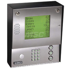 Intercoms & Call Boxes; Intercom Type: Telephone Entry System; Connection Type: Wired; Number of Channels: 1; Number of Stations: 1; Height (Decimal Inch): 13.000000; Width (Inch): 11-1/2; Depth (Inch): 4-3/4; Voltage Rating: 16 VAC; Color: Silver