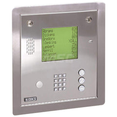 Intercoms & Call Boxes; Intercom Type: Telephone Entry System; Connection Type: Wired; Number of Channels: 1; Number of Stations: 1; Height (Decimal Inch): 13.000000; Width (Inch): 12; Depth (Inch): 3-1/4; Voltage Rating: 16 VAC; Color: Silver