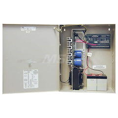 Steel Linear Power Supply For use with Single or Multiple Components Within an Access Control System, CCS8M Board & PSM Monitoring (Status Monitor)