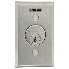 Key Switches; Switch Type: Flush Mount; Switch Sequence: On-Off; Contact Form: SPDT; Actuator Type: Switch; Key; Terminal Type: Spring; Voltage: 30; Material: Stainless Steel