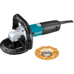 Corded Angle Grinder: 9,000 RPM, 5/8-11 Spindle 12A, 110V, Slide with Lock-on Switch