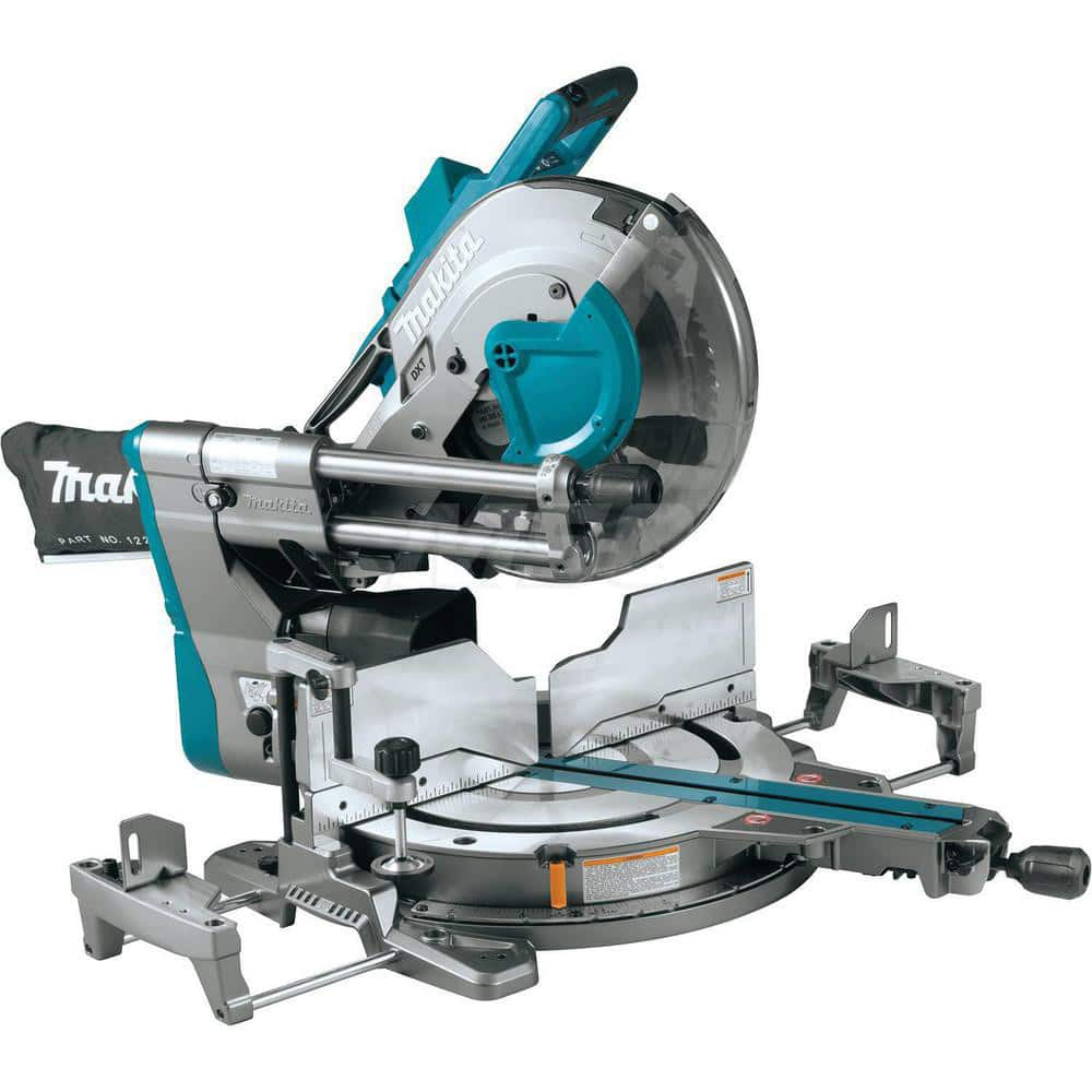 Miter Saws; Bevel: Double; Sliding: Yes; Blade Diameter Compatibility: 12; Maximum Speed: 4400 RPM; Maximum Bevel Angle - Left: 48; Maximum Bevel Angle - Right: 48; Positive Stops - Left: 0 ™, 15 ™, 22.5 ™, 30 ™, 31.6 ™, 45 ™, and 60 ™; Positive Stops - R