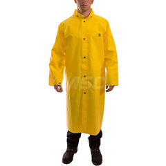 Jackets & Coats; Garment Style: Coat; Size: 4X-Large; Gender: Unisex; Material: Polyester; PVC; Closure Type: Snaps; Seam Style: Sealed; Material Weight: 8 oz; Features: Flame ™Resistant; Chemical Resistant; Waterproof; Mildew Resistant; Lighter Interior