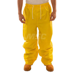 Pants & Chaps; Garment Style: Pants; Size: Large; Inseam (Inch): 30 in; Inseam Length: 30 in; Color: Yellow; Material: Polyester; PVC; Material Weight: 8 oz; Standards: ASTM D6413; Material Weight (oz.): 8 oz; Seam Style: Sealed; Features: High Strength;