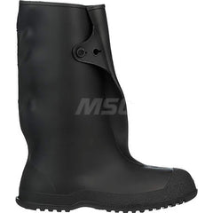 Overboots, Overshoes & Spats; Footwear Style: Chemical Resistant; Overboot; Toe Type: Plain; Height (Inch): 14 in; Women's Size: 8.5-10; Sole Type: Cleated; Closure Type: Snap; Fits Men's Shoe Size: 6.5-8; FootwearType: Chemical Resistant; Overboot; Size: